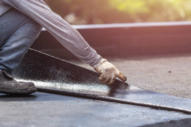 Professional Crawl Space Encapsulation technician working in Nutley, NJ